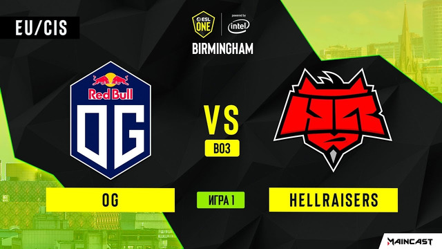 ESL One Birmingham 2020 – OG vs HellRaisers (Game 1)