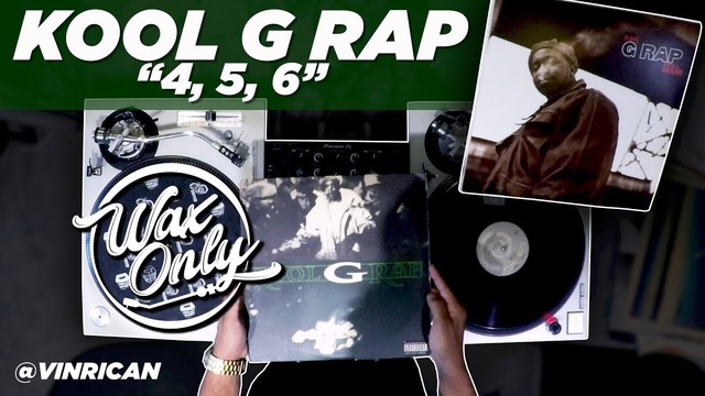 Виртуозное исполнение диджеем альбома Kool G Rap на вертушках