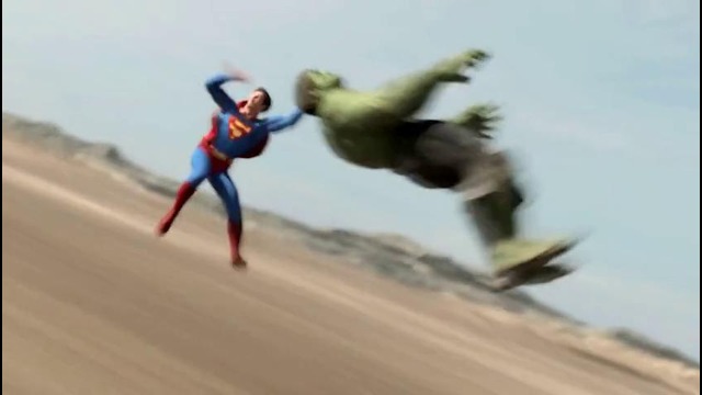 Superman vs Hulk – The Fight (Часть 3)