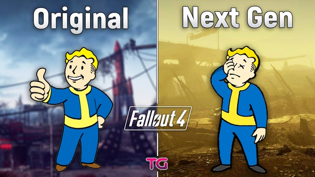 Fallout 4 Next-Gen Update vs Original – Comparison