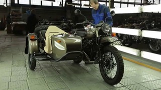 Новый мотоцикл «Урал» комплектуется водкой и консервами