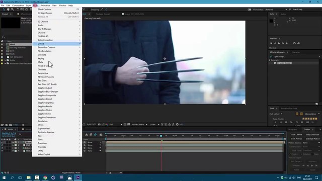 After Effects Tutorial- Wolverine Claws – Logan – X Men – Healing Effect – X Man