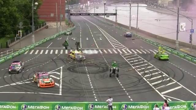 Гонки Moscow City Racing в центре Москвы