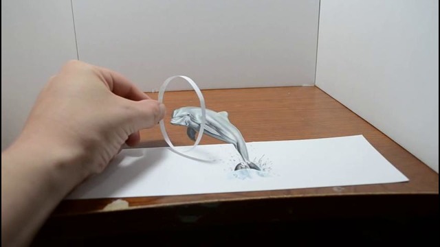 3D иллюстрация Дельфина