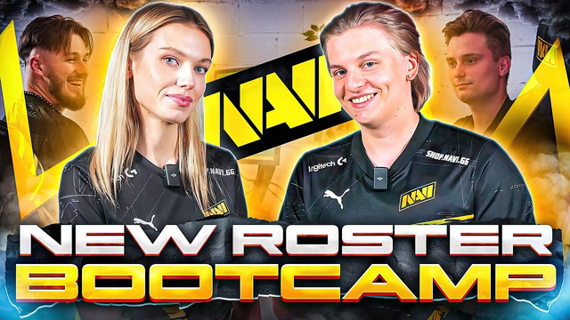NEW ROSTER First Bootcamp. jL & iM Config Reveal! | NAVI VLOG