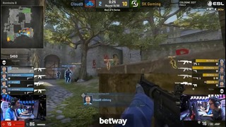 Cloud9 vs SK Cbble Highlights Map 1 Grand Final ESL One Cologne 2017