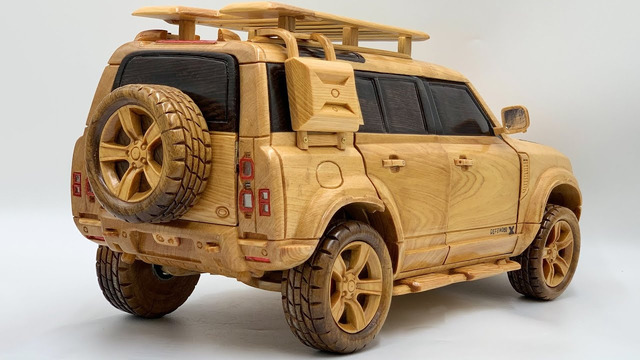 Wood Carving – Special Built 2021 Land Rover Defender 110 X – Woodworking Art