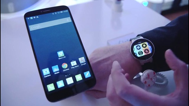 Alcatel Onetouch Watch— CES 2015 the verge