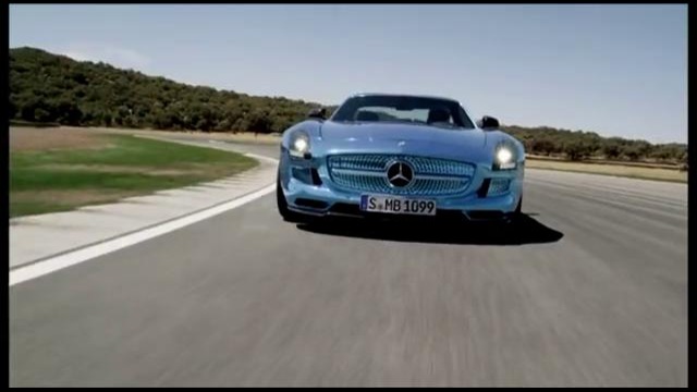 Пять минут тишины – Промо-ролик электрического Mercedes-Benz SLS AMG