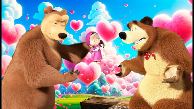 Маша и Медведь Самые романтичные серии про любовь Мультики для детей