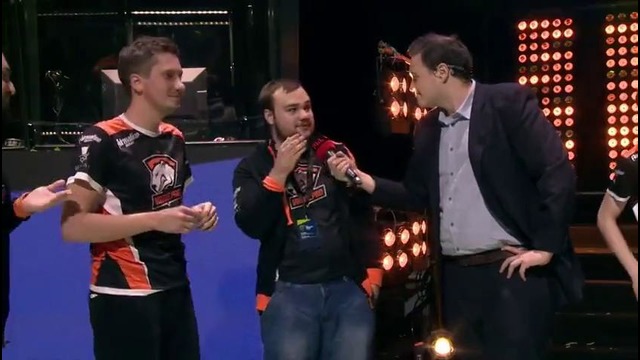 Церемония награждения Virtus.pro