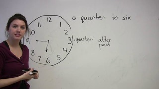 Expressing Time in English