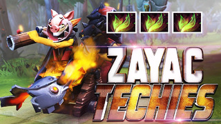 Reason Why Every Team Bans His Techies – Zayac BEST Techies Player in Pro Dota 2