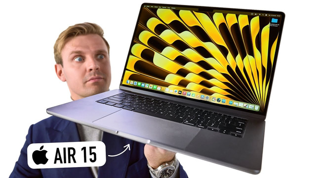 Распаковка MacBook Air 15: лучший компьютер Apple