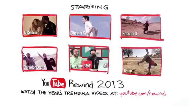 Самые лучшие моменты 2013 года Youtube