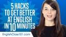 5 Learning Tips to Get Better at English