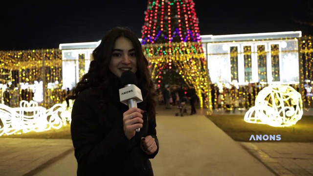 Праздничные локации Ташкента – новогодний видеорепортаж