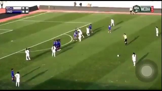 ГОЛ-ШЕДЕВР ЖЕНСКОЙ СБОРНОЙ УЗБЕКИСТАНА СО ШТРАФНОГО В ВОРОТА СБОРНОЙ ИНДИИ (ВИДЕО)