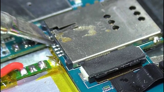 Замена SIM слота планшета Prestigio PMP7170