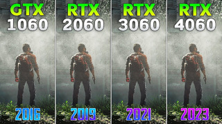 GTX 1060 vs RTX 2060 vs RTX 3060 vs RTX 4060 – Test in 8 Games