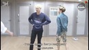 BANGTAN BOMB: RM and Jin Dance Stage Behind the scene for BTS DAY PARTY (рус. саб)