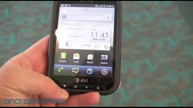 Нестандартный телефон Pantech Pocket (1 видео)