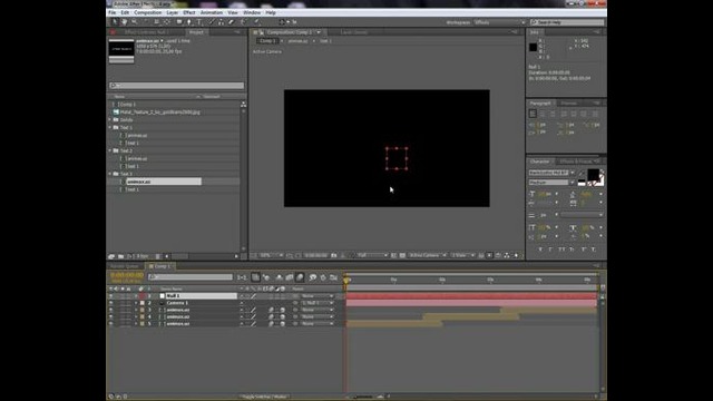 Adobe After Effects Trailer Text