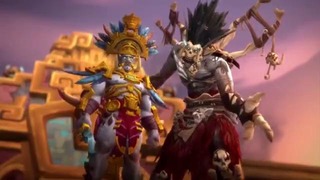Warcraft Битва за Азерот – Да здравствует Зандалар – Финал (Орда) MegaCinematic (RUS
