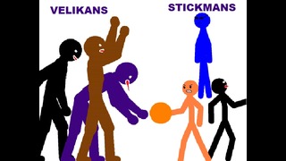 Stickmans vs Velikans ( Pivot animation )