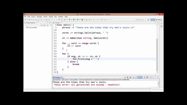 Golang Concurrent Programming 03.07