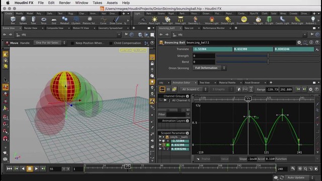 Houdini – Onion Skinning