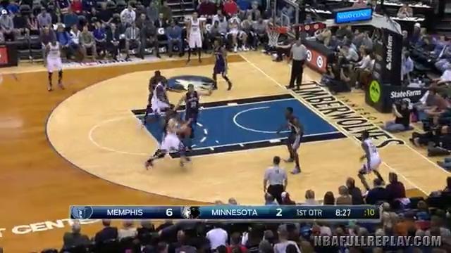Memphis Grizzlies vs Minnesota Timberwolves 1 часть 06.02.2015