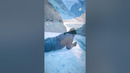 Traveler Takes on Frozen River After Ice Drag