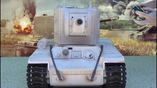 Танк на радиоуправлении КВ-2 обзор игрушки – Tank KV – 2