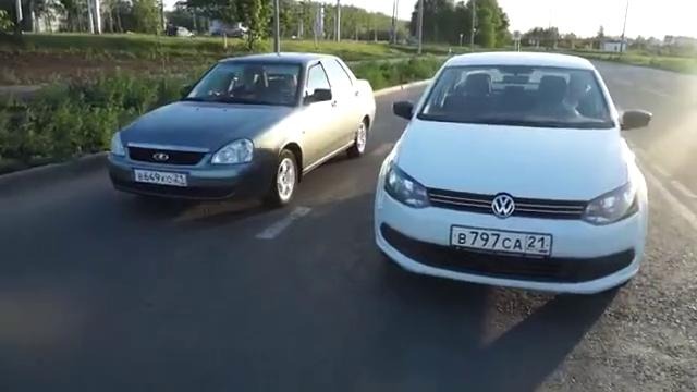 Lada Priora против VW Polo Sedan