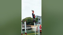 Traditional Chinese Lion Dance Over Water | People Are Awesome