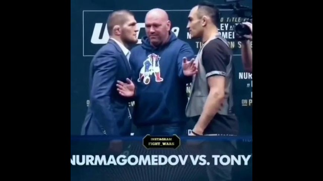 Khabib vs Tony