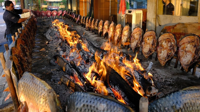 5,000-Year-Old Sumerian Fish Grilling Method | The Legendary Iraqi Masgouf