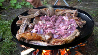 САДЖ-КЕБАБ. Как приготовить вкуснейшую говядину в садже