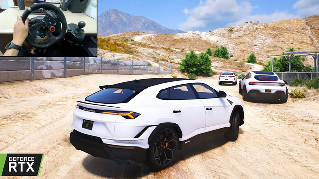 Stealing 2024 Lamborghini Urus Performante from MAFIA CONVOY in GTA 5 | Offroading Gameplay