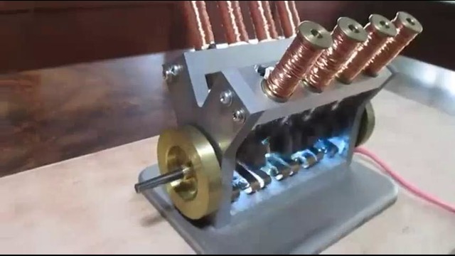 Электро двигатель V8