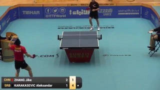 2016 Kuwait Open Highlights- Zhang Jike vs Aleksandar Karakasevic (R32)