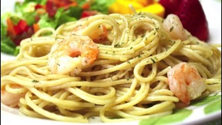 Shrimp and Garlic Spaghetti