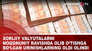 Xorijiy valyutalarni noqonuniy ravishda olib o‘tishga bo‘lgan urinishlarning oldi olindi