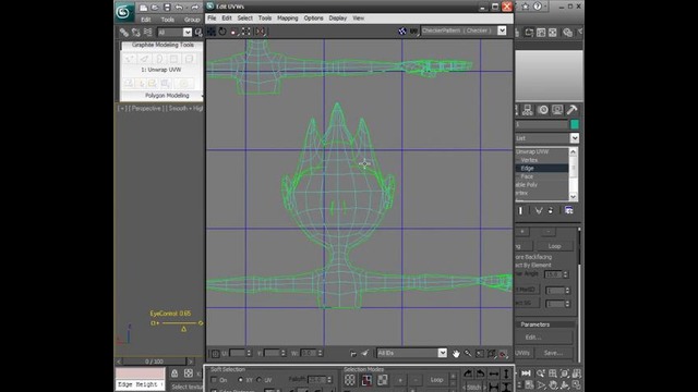 Видеоурок по 3DMAX / Creating a simple UV layout