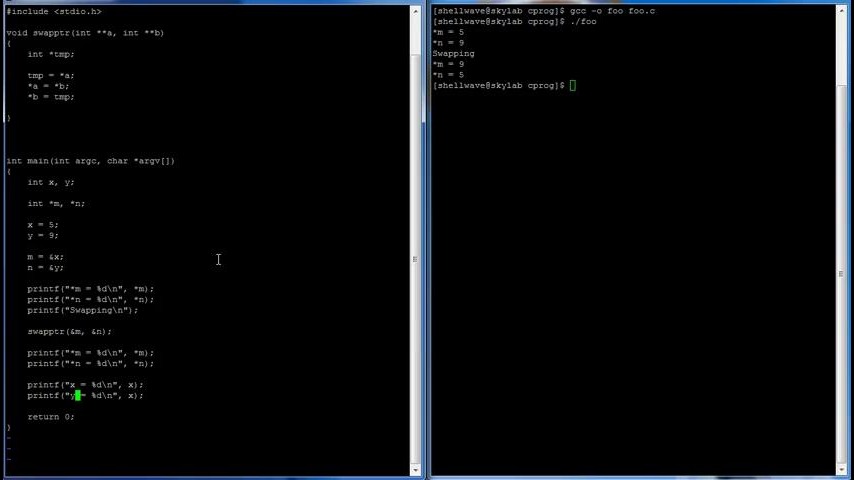 C Programming in Linux Tutorial #051 – Double Pointer - Mover.uz