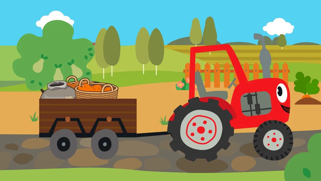 Новые песенки для детей – Трактор Гоша – Овощи