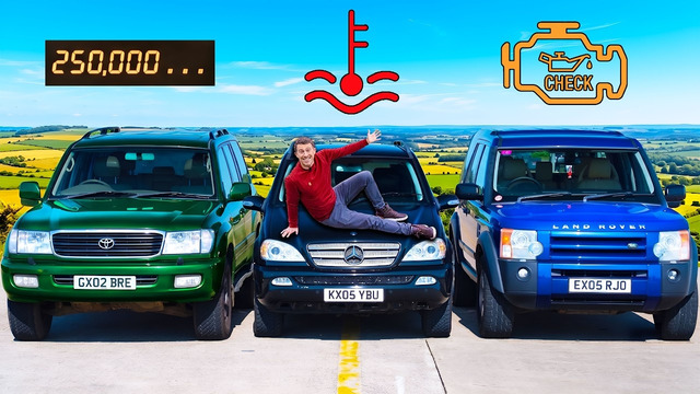 Бюджетные внедорожники: Toyota против Mercedes против Land Rover