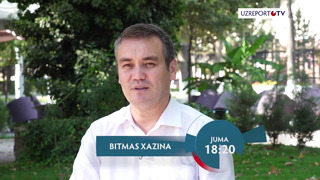18-sentyabr 18:20 da UZREPORT TV da «Bitmas xazina» ko‘rsatuvining navbatdagi sonini tomosha qiling