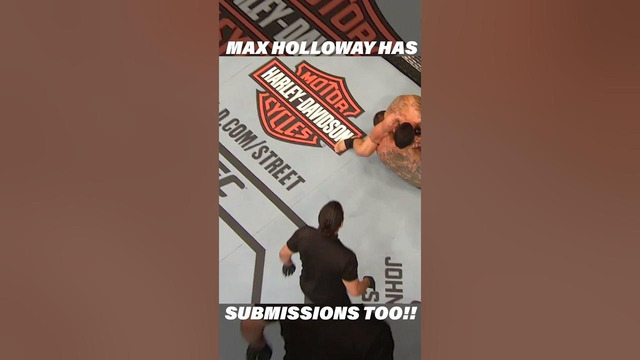 Max Holloway Has Submissions Too